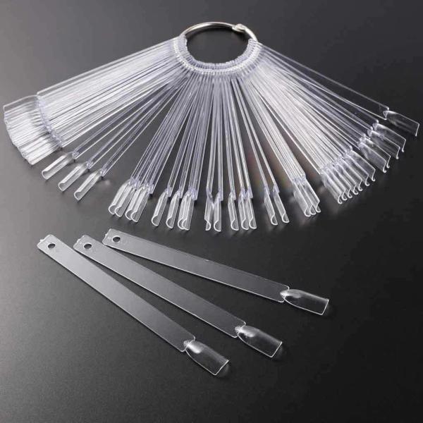 Muestrario de uñas Tip corto - 50 piezas
